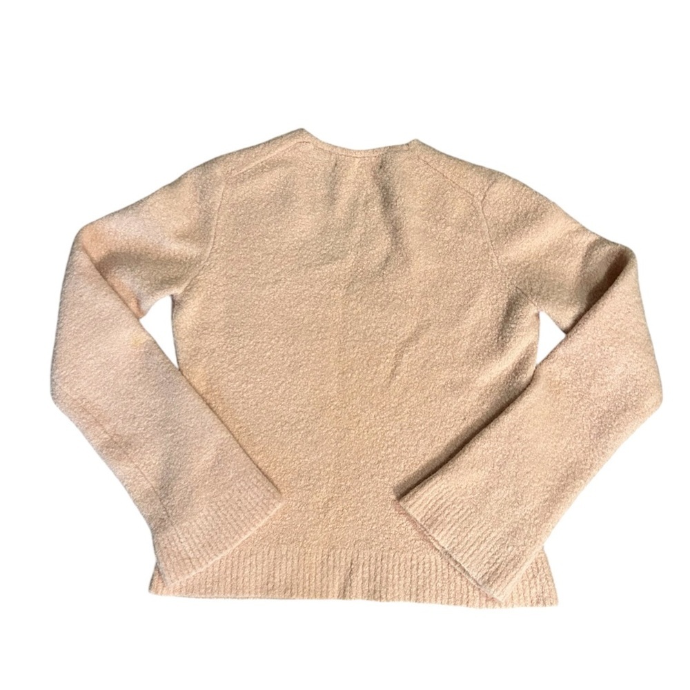 5/$25 Express women’s vintage stretch light rose sweater size medium - Picture 5 of 8